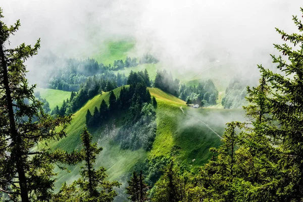 Landsbygden i Lucerne, Schweiz — Stockfoto