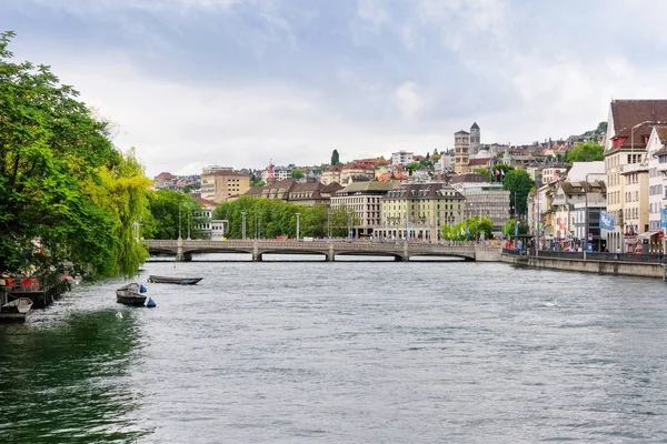 River Reuss Running Through Lucerne — Stock Photo, Image