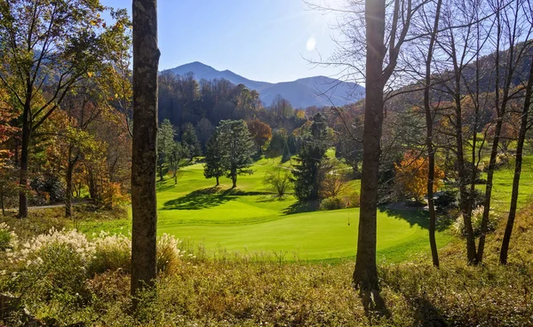 Golfbana i north carolina — Stockfoto