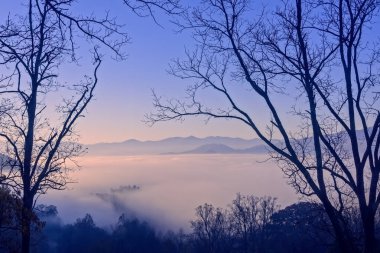 Vadinin üzerinde Sabah Parıltısı