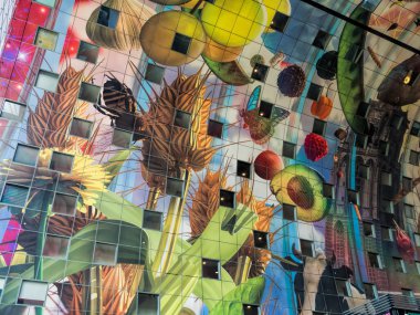 İç Markthal Rotterdam, Hollanda