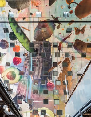 İç Markthal Rotterdam, Hollanda