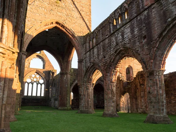 Sweetheart Abbey, Skottland — Stockfoto