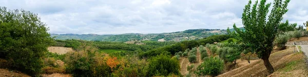 Tuscan τοπίο στην Ιταλία — Φωτογραφία Αρχείου