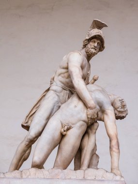Menelaus Patroclus heykel gövdesi destekleyen