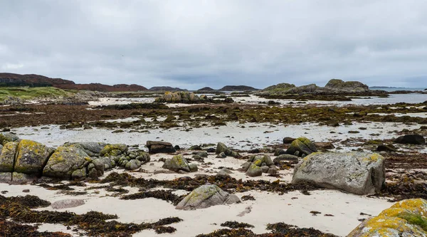 Shore no ponto ocidental da Ilha de Mull, Escócia — Fotografia de Stock