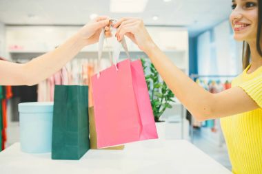 Düzenli müşteri alışveriş kavramı