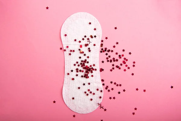 Konzept der Menstruationszeit. — Stockfoto