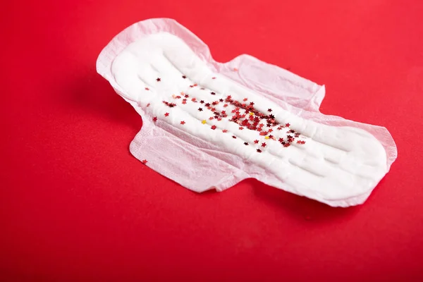 Konzept der Menstruationszeit. — Stockfoto