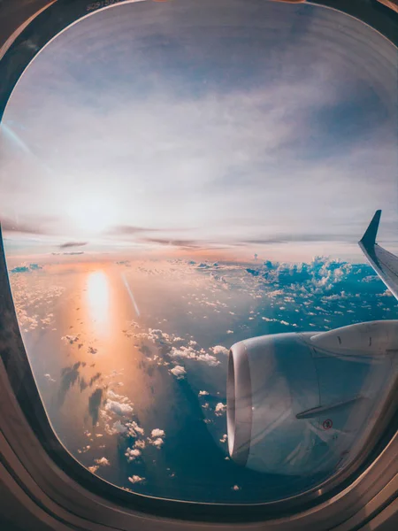 plane window