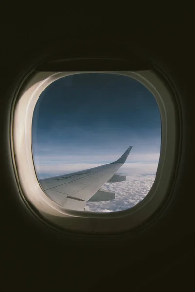 Mar do caribe olhou no céu — Fotografia de Stock