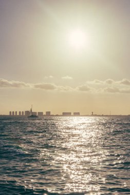 şehir gün batımı