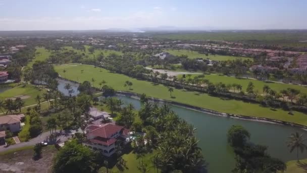 Campo da golf a Punta cana con drone a 60fps — Video Stock