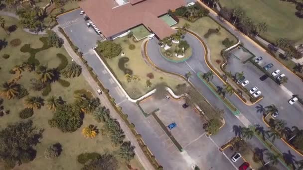 terrain de golf club house drone 1080 60fps 