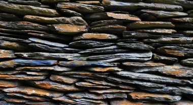 Eski yığılı woods doku