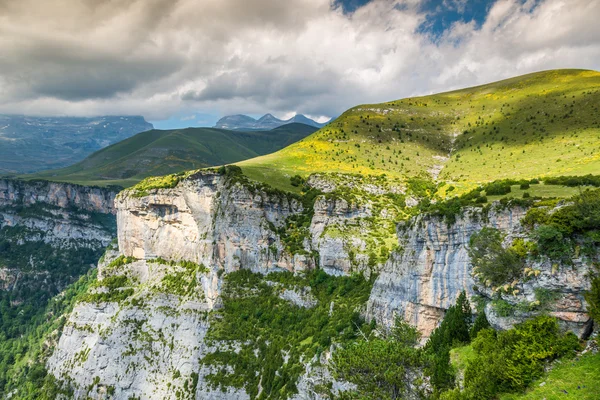 Cañón de Anisclo en Parque Nacional Ordesa y Monte Perdido, Spa —  Fotos de Stock