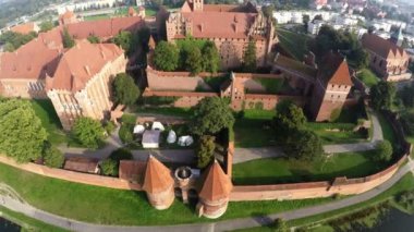 Polonya, Malbork 'taki Töton Düzeni Kalesi.