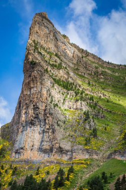 Ordesa Vadisi Milli Parkı, Aragon Pyrenees dağlarda, 