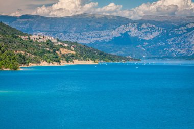 St croix Gölü, les gorges du verdon, provence, Fransa