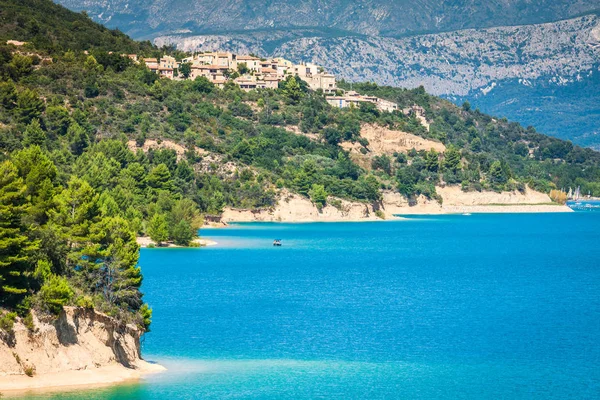 St croix Gölü, les gorges du verdon, provence, Fransa — Stok fotoğraf