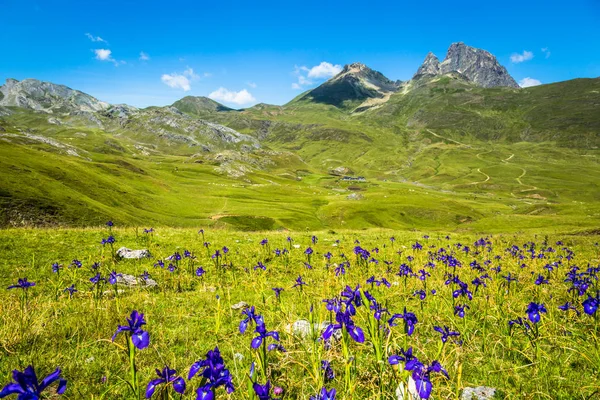 Pirineos montaña frontera del Portalet, Huesca, Aragón, España —  Fotos de Stock