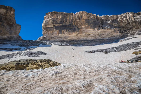 Roland Gap, Cirque de Gavarnie v Pyrenejích — Stock fotografie