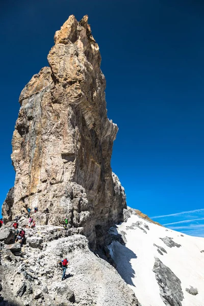 Roland Gap, Cirque de Gavarnie i Pyrenéerna — Stockfoto