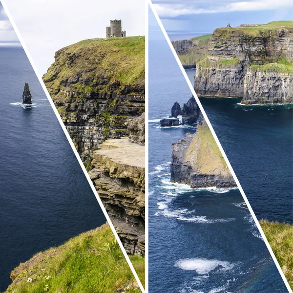 Collage av Irland bilder (mina foton) — Stockfoto