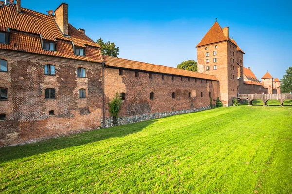 El castillo de Malbork en Polonia —  Fotos de Stock