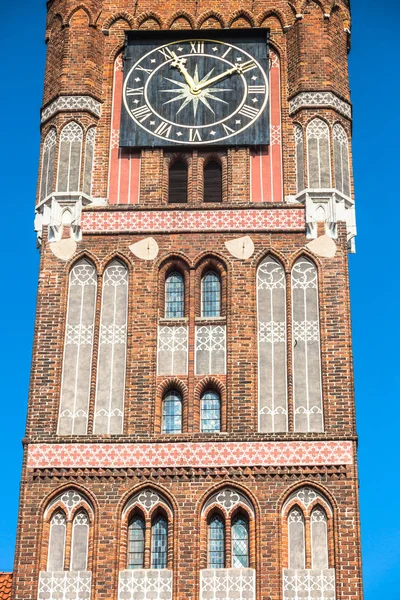 旧市庁舎 (ポーランド語: Ratusz 大聖堂) トルン、ポーランド. — ストック写真