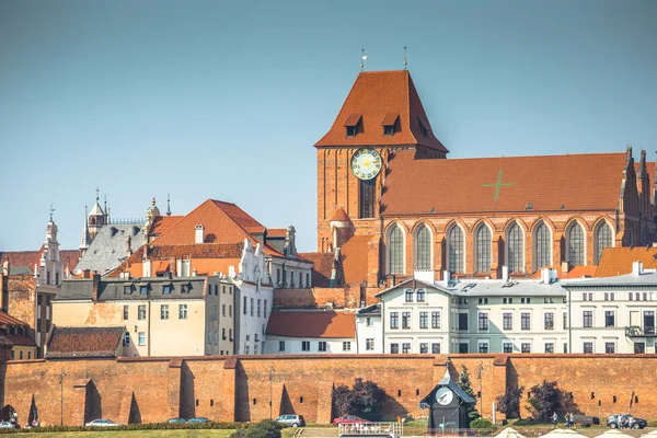 Torun i Polen, Old Town - Stock-foto