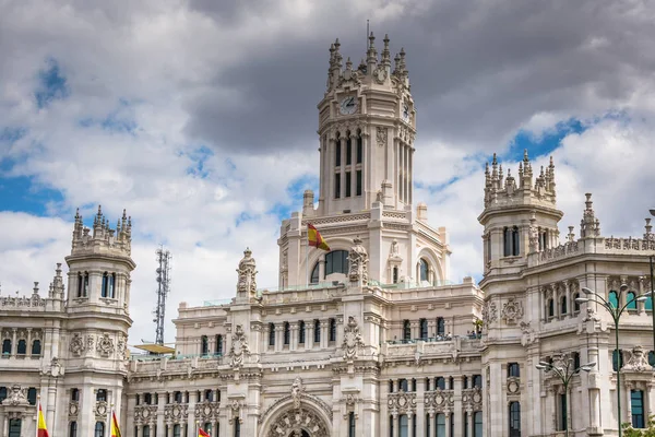 Plaza de la Cibeles - Oficina Central de Correos (Pal —  Fotos de Stock