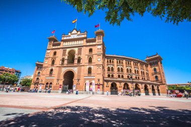 Madrid, İspanya-Mayıs 5,2015: Las Ventas Bullring Madrid, İspanya