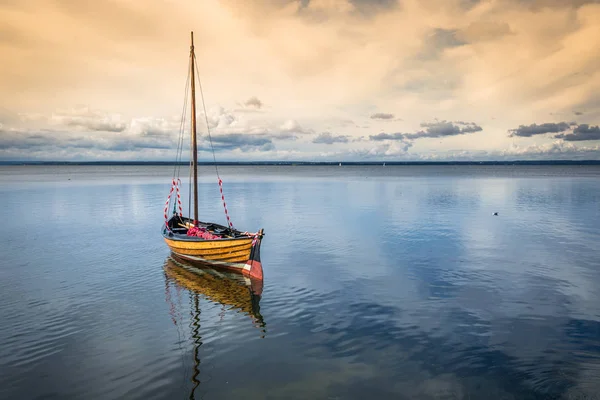 Tekneler, Baltık Denizi, Puck Bay Balık tutma — Stok fotoğraf