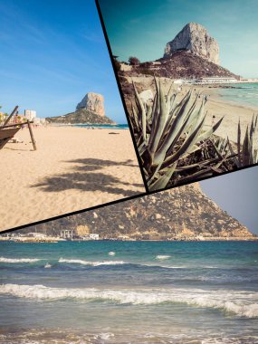 Calpe İspanya kolaj. Europe