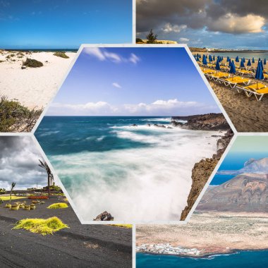 Kolaj Adası Lanzarote, İspanya. Europe.