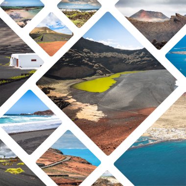 Kolaj Adası Lanzarote, İspanya. Europe.
