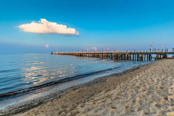 Sopot, Polonia-septiembre 7,2016: Sopot pier 'molo' en Polonia — Foto de Stock