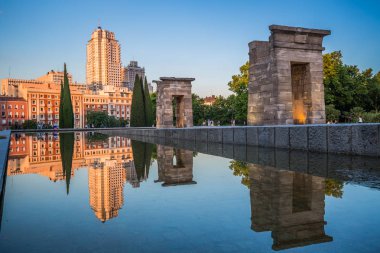 Templo de Debod, Madrid, İspanya