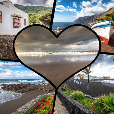 tenerife İspanya 'nın Avrupa kolajı