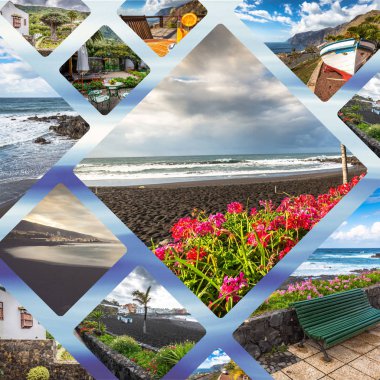 tenerife İspanya 'nın Avrupa kolajı