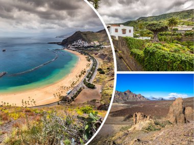 tenerife İspanya 'nın Avrupa kolajı
