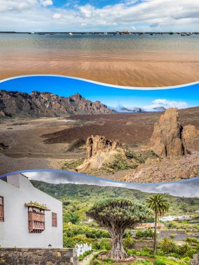 tenerife İspanya 'nın Avrupa kolajı