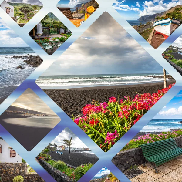 tenerife İspanya 'nın Avrupa kolajı