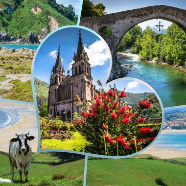 Kolaj Asturias İspanya