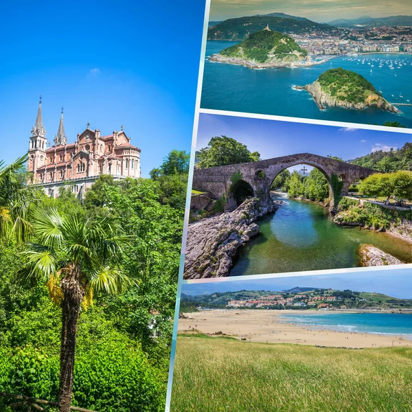 Collage Asturias España —  Fotos de Stock