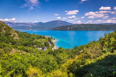 St croix Gölü, les gorges du verdon, provence, Fransa