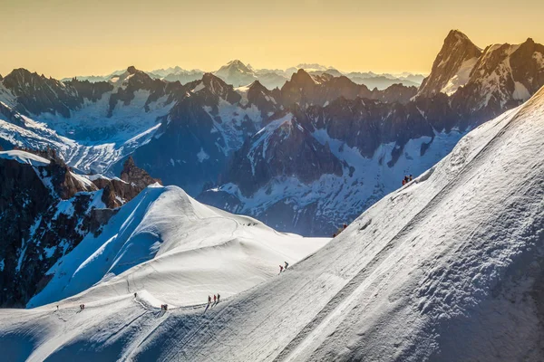 The Alps over Chamonix — Stock Photo, Image
