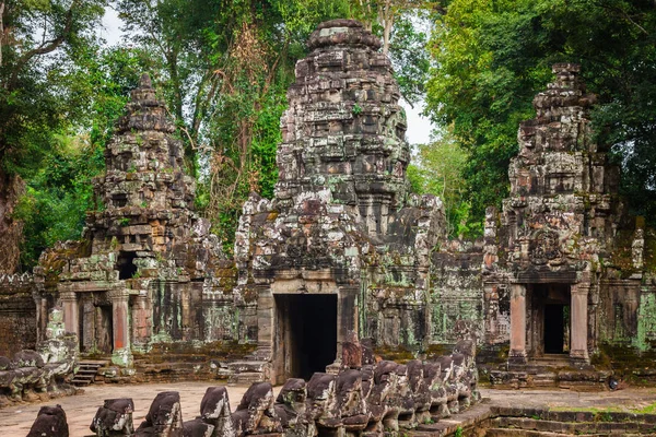 Świątynia Preah khan, angkor obszar, siem reap, Kambodża — Zdjęcie stockowe