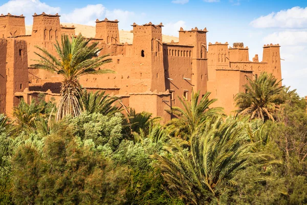 Άποψη του Ait-Μπεν-Χαντού Kasbah Ait Ben Haddou, Ouarzazate, Morocc — Φωτογραφία Αρχείου